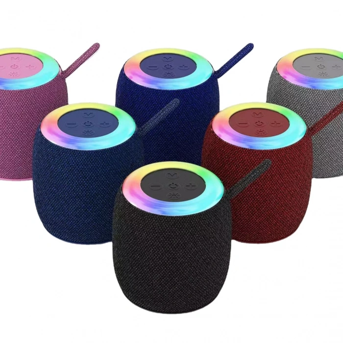 SH-309 USB TF Aux Girişi Bluetooth 5.0 RGB Hoparlör