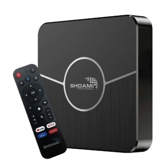 Shoami SH-SB1 Android TV Box 4GB RAM 64GB Depolama 4K Ultra HD Sesli Kontrol