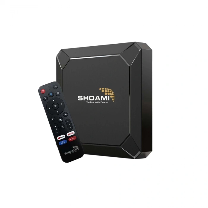 Shoami SH-SB3 4K 4GB/64GB Mediabox Sesli Komut Kumanda Android Hd Tv Box Mybox Netflix Youtube