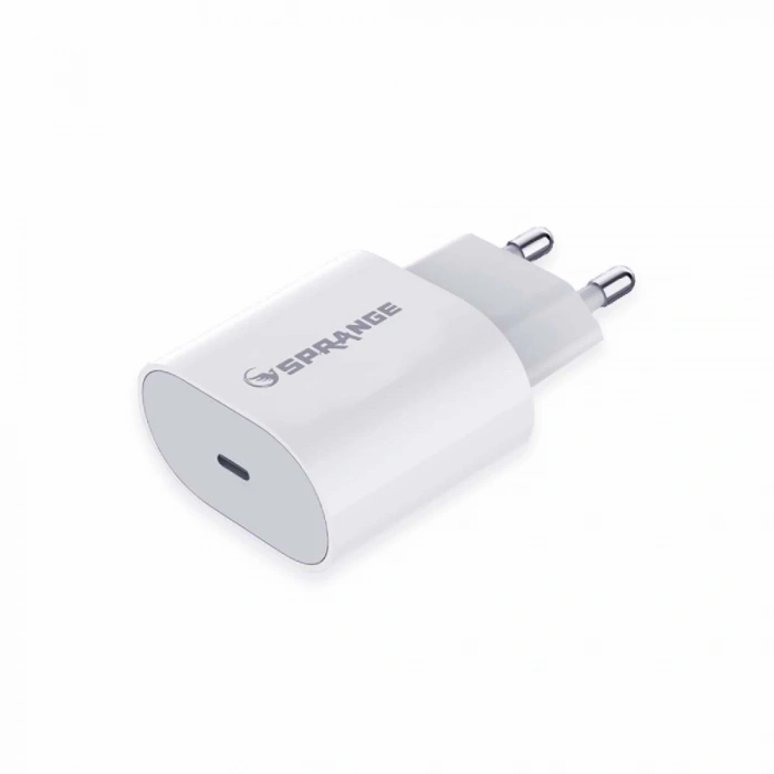 Sprange PT18 25W USB-A / USB-C Hızlı Şarj Başlık