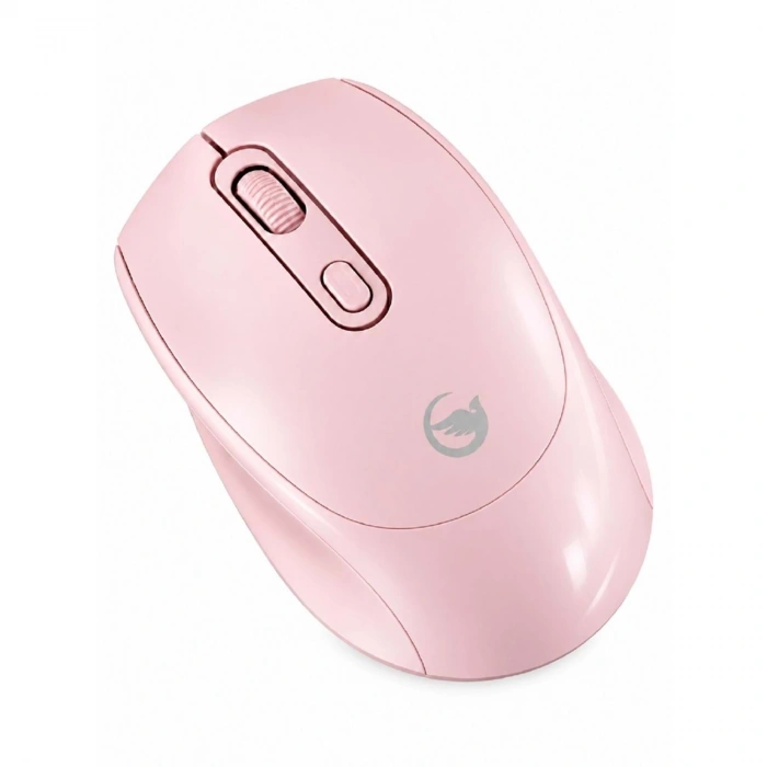 SPRANGE SR-M4 Kablosuz & Bluetooth 5.4 Şarjlı Mouse Pembe