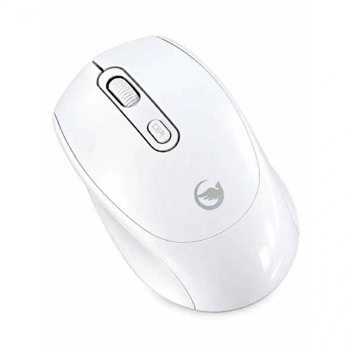 SPRANGE SR-M4 Kablosuz & Bluetooth 5.4 Şarjlı Mouse Beyaz