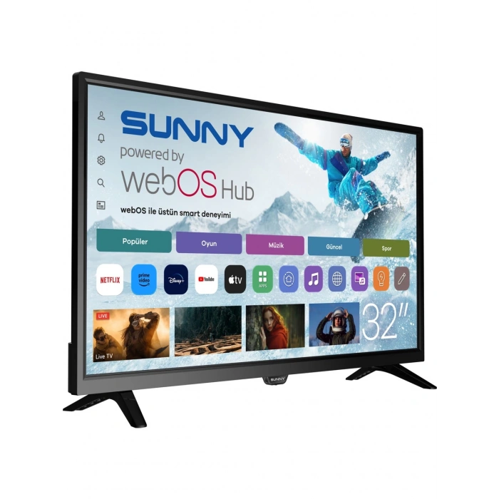 Sunny SN32DAL540 32 81 Ekran Dahili Uydu Alıcılı HD Ready Smart webOS LED TV