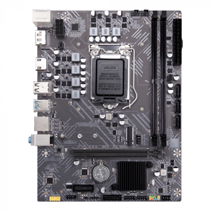 Turbox H510P V1.1 Sata,M2 Ddr4 3200MHz Usb3.0 Dp Hdmi Ses G.Lan 1200 Anakart