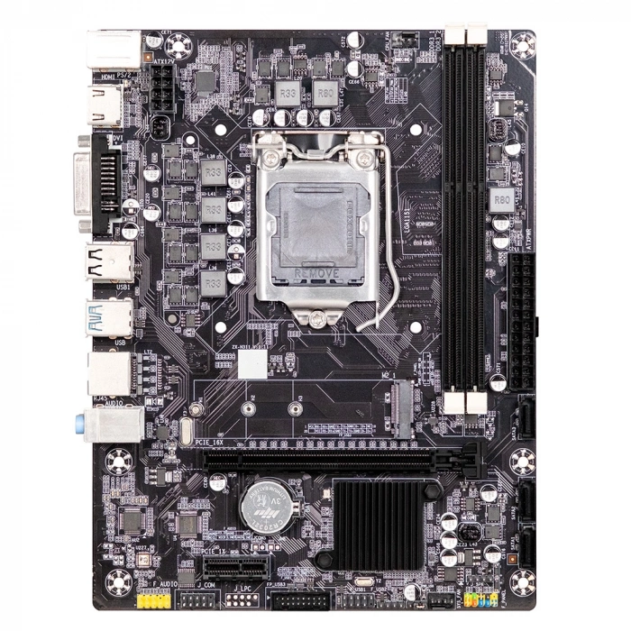 Turbox TitanX D3 H110 Sata,M2 Ddr3 Usb 3.0 Dvı Hdmi Ses G.Lan 1151P 6.7.8.9 Gen Anakart