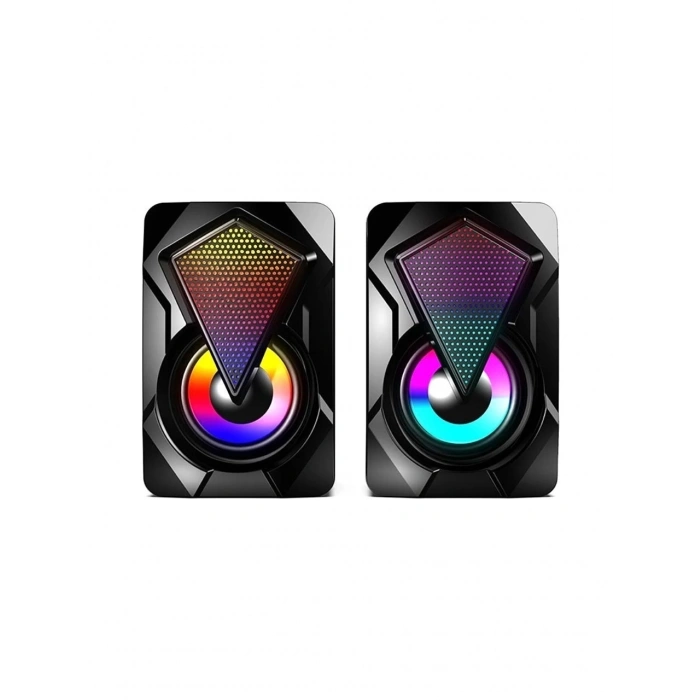 Zeiron ZR1046 RGB Usb PC Hoparlör Subwoofer Ses Sistemi 2.0