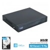 4K 32 Kanal Network Video 2×8 TB XMeye NVR IP Kamera Güvenlik Kayıt Cihazı AV-NVR32