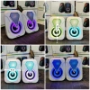 Sprange SR-PN785 2.0 RGB Işıklı Multimedia 5V 3W*2 Gaming Oyuncu Speaker -Beyaz