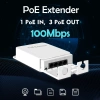 ND-PE103W 3+1 1 PoE Giriş- 3 PoE Çıkışlı PoE Extender (PoE Çoklayıcı) -Outdoor