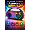 Platoon PL-4693 Bluetooth RGB Işıklı Speaker BT / USB / SD Kart Girişli Taşınabilir Hoparlör