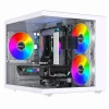 Hiper Akvaryum Cube 3X RGB FAN M-ATX Gaming Bilgisayar Kasası
