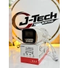 J-TECH JT-112 5MP PoE Sesli IP Bullet Metal Güvenlik Kamerası Haraket Duyarlı Çakar LED
