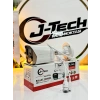 J-TECH JT-112 5MP PoE Sesli IP Bullet Metal Güvenlik Kamerası Haraket Duyarlı Çakar LED