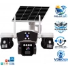 X5Tech RX-95WS 3 Kameralı Solar WiFi PTZ IP Sesli Akıllı Güvenlik Kamera ( 3+3+3 MP )