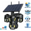 X5Tech RX-66WS 3 Kameralı Solar WiFi PTZ IP Sesli Akıllı Güvenlik Kamera ( 3+3+3 MP )