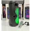 Maxron Mxboom BT USB SD AUX 8 İNÇ Mikrofonlu Anfi Yüksek SES Taşınabilir RGB Işıklı Hoparlör