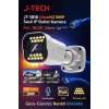 J-TECH 5MP Sesli 1818 iP Renkli Gece Görüşlü 8 Li 500GB Akıllı Güvenlik Kamera Seti – Yüz ve Araç Tanıma