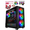 J-TECH noX Ryzen 5 5500 | 32GB RAM | 512GB SSD | RX580 8GB | SIVI Soğutma 6X Fan | Oyuncu Gaming Bilgisayar