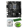 J-TECH i3 2100 | 8GB RAM | FAN | H61 | Bundle Anakart Komple Set H61.i38GB