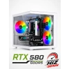 J-TECH Quantum Ryzen5 5500 16GB HDD 500GB+256GB SSD GDDR5 RX580 8GB Oyuncu Bilgisayarı