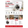 Retro RT-AD2204 4MP IP Poe 2.8MM Gece Renkli iç Mekan Dome Kamera