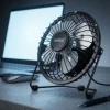 Everest EFN-482 Masaüstü Metal Siyah Usb Fan