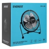 Everest EFN-482 Masaüstü Metal Siyah Usb Fan