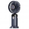 Asonic AFN28 Lacivert 500mAh 3 Kademe Dijital Göstergeli Katlanabilir Mini USB Fan