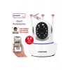 Concord C-630 3.0MP 360 Wi-Fi IP Kamera Türkçe Uygulamalı Bebek Kamerası Android iOS