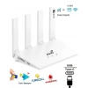 DataForce 4G 5G Sim Kartlı 4 Anten 1 PORT RJ45 Taşınabilir Router Wifi 6 Modem Cpf906