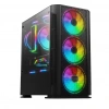 GamX 4X RGB Fan Temperli CAM Gaming Oyuncu Kasası Powersiz