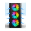 GamX 4X RGB Fan Temperli CAM Gaming Oyuncu Kasası Powersiz