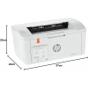 HP 7MD67A 111A Mono Lazer Yazıcı 20 Sayfa/Dk USB Siyah Beyaz Printer