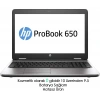 HP ProBook 650 G2-15.6 8GB DDR4 RAM 256GB M.2 SSD Dizüstü Laptop Bilgisayar