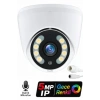 J-TECH JT-6060 5MP PoE Sesli IP Dome Gece Renkli Güvenlik Kamerası