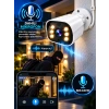 J-TECH JT-6066 5MP Sesli IP Bullet Kamera | PoE | 6 LED | 3.6mm | Gece-Gündüz Renkli