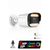 J-TECH JT-9070 5MP Sesli IP Bullet Kamera | PoE | 12 LED | 3.6mm | Gece-Gündüz Renkli