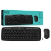LOGITECH MK330 Q Türkçe Kablosuz Standart Siyah Klavye+ Mouse