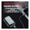 M10 Powerbanklı Su Geçirmez Earbuds Kulak Içi Tws Bluetooth Kulaklık Bt Wireless V5.1
