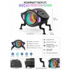 MEGNA CC2A Bluetooth Masaüstü Hoparlör FM Radyo 5W TF RGB Robot Tasarımlı