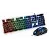 Platoon PL-357 RGB Işıklı USB Oyuncu Klavye ve Mouse Seti