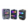 Platoon PL-4361 BT USB SD AUX 8 İNÇ Mikrofonlu Anfi Yüksek SES Taşınabilir RGB Işıklı Hoparlör
