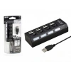 Platoon PL-5714 4 Port Usb 2.0 Çoklayıcı Hub Anahtarlı Işıklı On Off Düğmeli