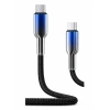 Platoon PL-8782 60W Type-C To Type-C Powermax Şarj ve Veri Kablosu