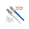 RJ45 PL-6157 Cat6 Yeni Nesil Delikli Jack Konnektör 100 Adet