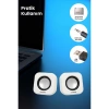Sprange PN99 Usb PC Hoparlör Subwoofer 2W*2 Ses Sistemi 2.0