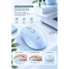 SPRANGE SR-M4 Kablosuz & Bluetooth 5.4 Şarjlı Mouse Mavi