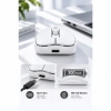 SPRANGE SR-M4 Kablosuz & Bluetooth 5.4 Şarjlı Mouse Beyaz