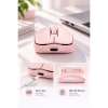 SPRANGE SR-M4 Kablosuz & Bluetooth 5.4 Şarjlı Mouse Pembe