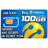 TURKCELL 100GB internet Hattı Sim Kart – Taahhütsüz – 4G – Wifi Kameralar DVR/NVR İçin 1 YILLIK